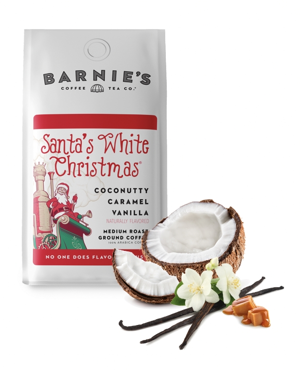 santas white christmas